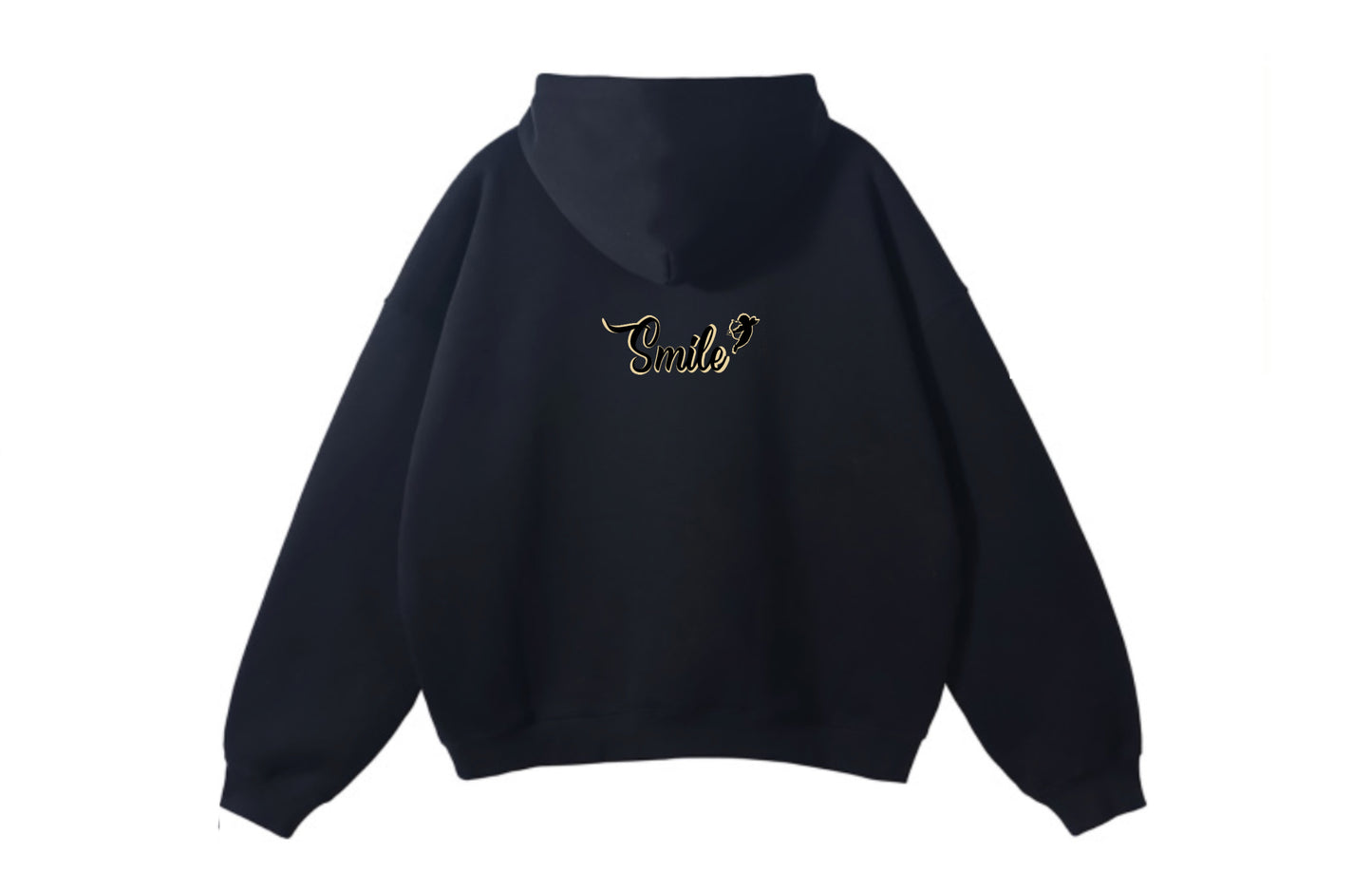 Smile Luv Struck Hoodie - Black