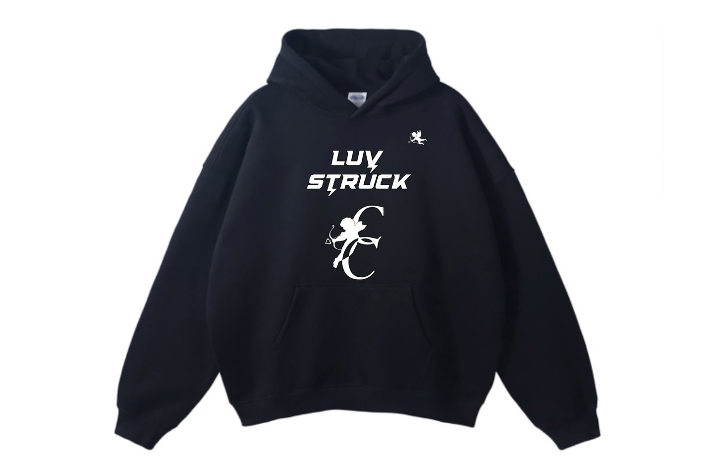 Luv Struck CC Hoodie - Snow White