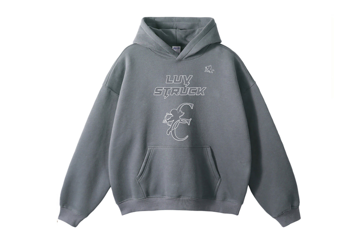 Luv Struck CC Hoodie - Snow White