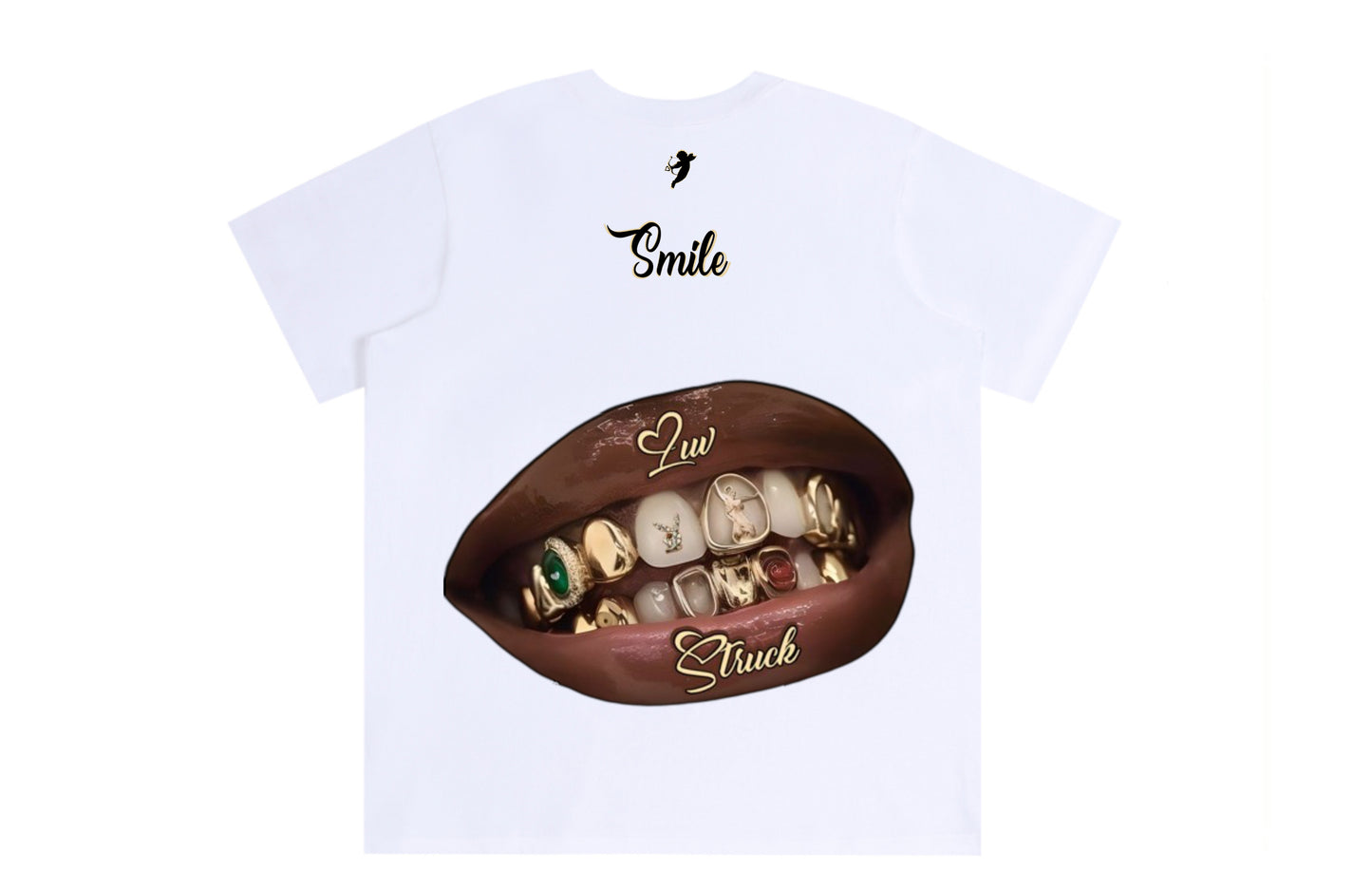 Smile Luv Struck Trickster Tee - Black