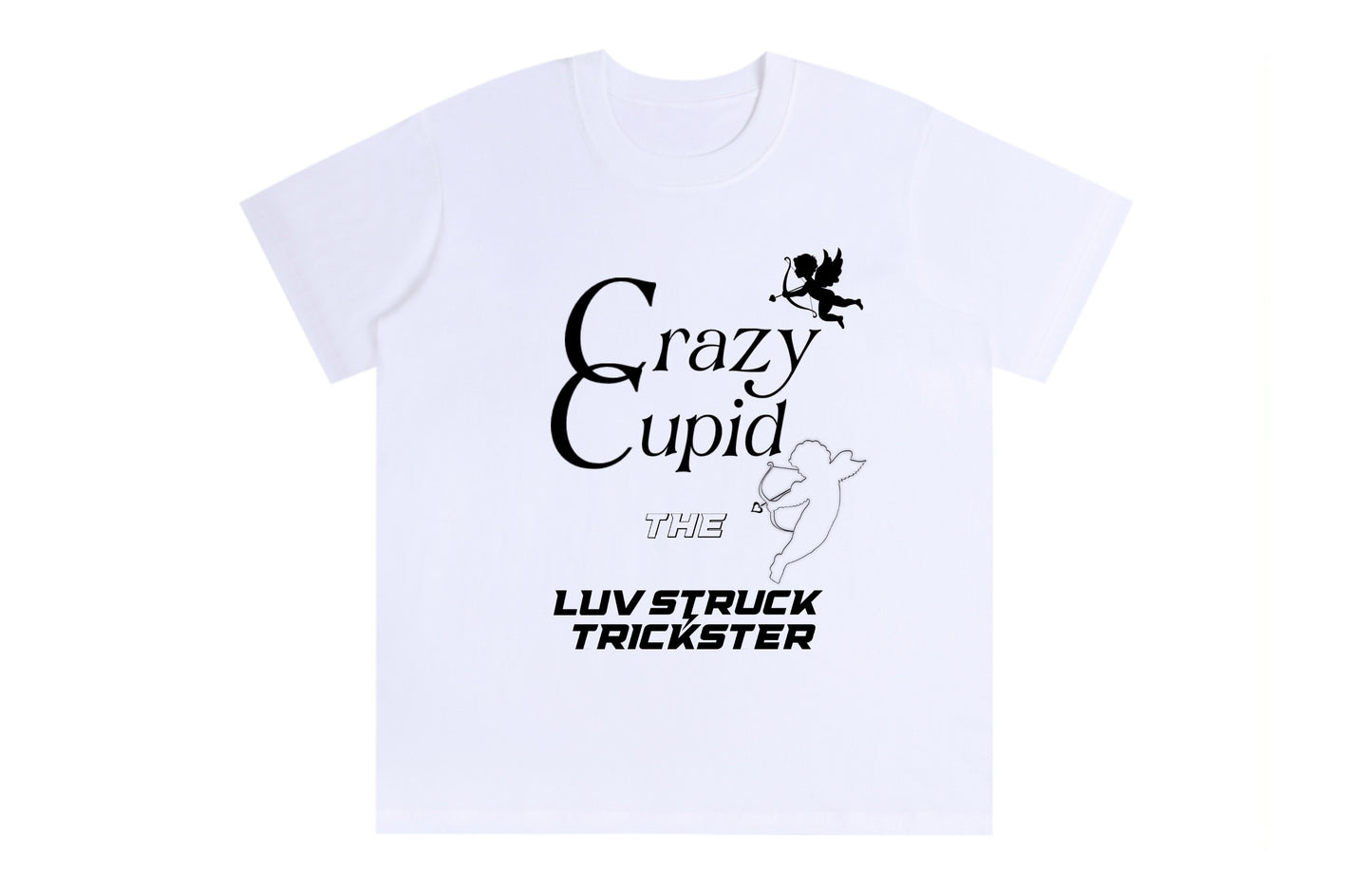 Smile Luv Struck Trickster Tee - Black