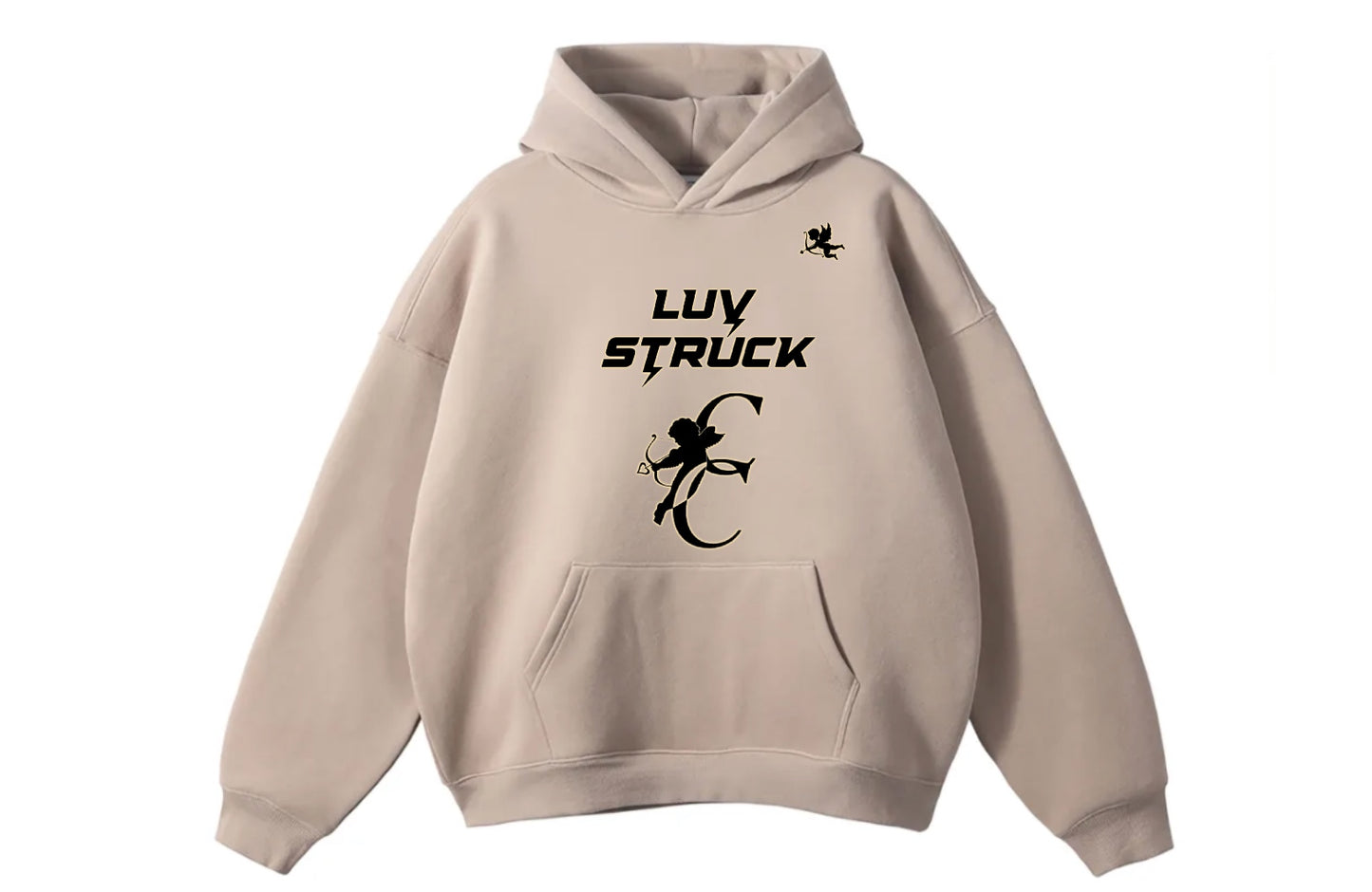 Luv Struck CC Hoodie - Brown