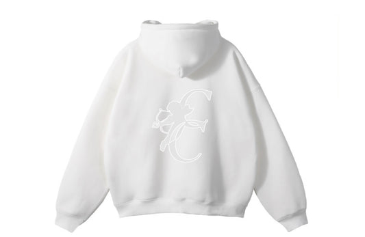 Luv Struck CC Hoodie - Snow White