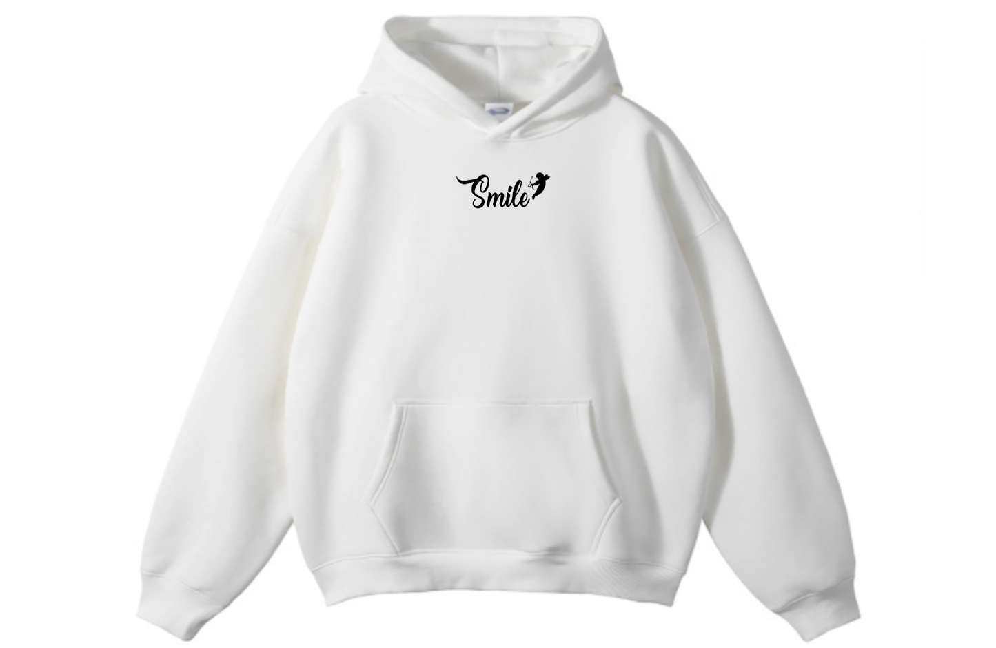 Smile Luv Struck Hoodie - Black