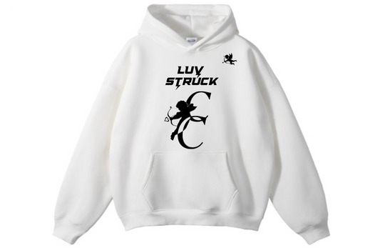 Luv Struck CC Hoodie - White